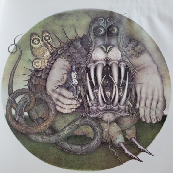 The Magic Circus Hardcover Book 1979 Wayne Anderson And Christopher Logue RARE - Picture 2 of 12